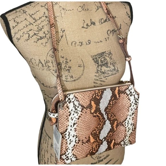 A New Day Snakeskin Print Crossbody Bag - Picture 4 of 7